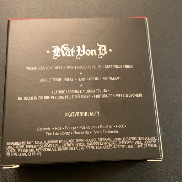 KVD Kat Avon D Everlasting Blush - Picture 6 of 6